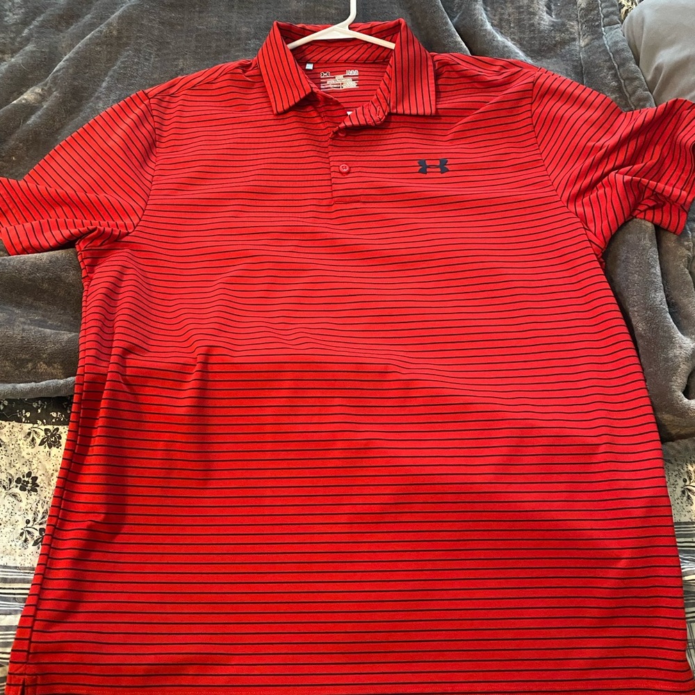 Under Armour short sleeve heat gear polo.
